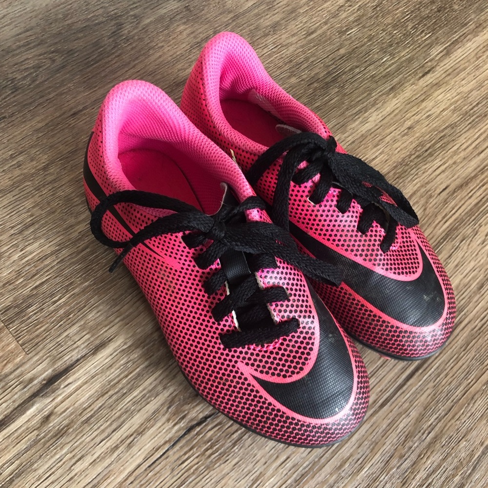 Nike Hot Pink Soccer Cleats